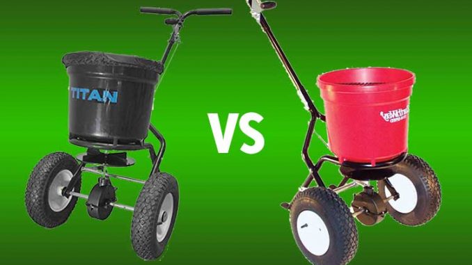 titan vs earthway spreader